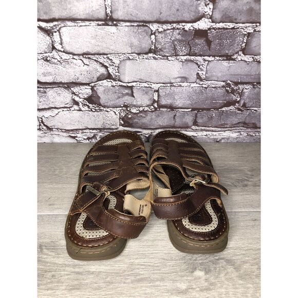Born Brown Leather Fisherman Casual Adjustable Strap Sandals Men’s Sz 8M US/41EU main image 6